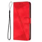 For Infinix Zero 40 4G Dream Triangle Leather Phone Case(Red) - 2