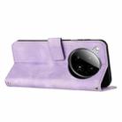 For Infinix Zero 40 4G Dream Triangle Leather Phone Case(Purple) - 3