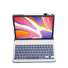 For Huawei MatePad SE 11 2024 AH21 Ultra-thin Detachable Bluetooth Keyboard Leather Tablet Case(Lavender White) - 3