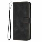 For Realme 13 Pro+ 5G Global Dream Triangle Leather Phone Case(Black) - 2