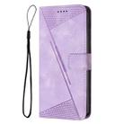For Tecno Spark Go 1 Dream Triangle Leather Phone Case(Purple) - 2