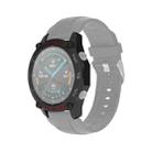 For Huawei Watch GT2 46mm Smart Watch TPU Protective Case, Color:Black+Grey Red - 1