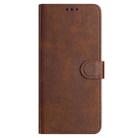 For Realme 13 Pro+ 5G Global Solid Calf Texture Flip Leather Phone Case(Brown) - 2