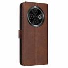 For Tecno Spark 30C Solid Calf Texture Flip Leather Phone Case(Brown) - 3