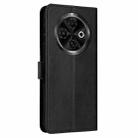 For Tecno Spark 30C Solid Calf Texture Flip Leather Phone Case(Black) - 3