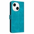 For Tecno Spark Go 1 Solid Calf Texture Flip Leather Phone Case(Green) - 3