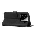 For Xiaomi 15 Stitching Calf Texture Buckle Leather Phone Case(Black) - 3