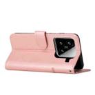 For Xiaomi 15 Stitching Calf Texture Buckle Leather Phone Case(Rose Gold) - 3