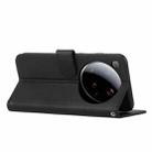 For Xiaomi 15 Ultra Stitching Calf Texture Buckle Leather Phone Case(Black) - 3