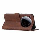 For Xiaomi 15 Ultra Stitching Calf Texture Buckle Leather Phone Case(Brown) - 3