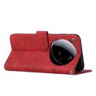 For Xiaomi 15 Ultra Stitching Calf Texture Buckle Leather Phone Case(Red) - 3