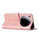 For Xiaomi 15 Ultra Stitching Calf Texture Buckle Leather Phone Case(Rose Gold) - 3
