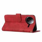 For Xiaomi Poco F7 Pro / F7 Ultra Stitching Calf Texture Buckle Leather Phone Case(Red) - 3