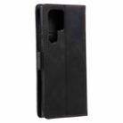 For Samsung Galaxy S25 Ultra 5G Retro Splicing Horizontal Flip Leather Phone Case(Black) - 3