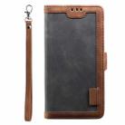 For Samsung Galaxy S25 Ultra 5G Retro Splicing Horizontal Flip Leather Phone Case(Grey) - 2