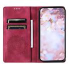 For Samsung Galaxy S25 5G Totem Embossed Magnetic Leather Phone Case(Red) - 3