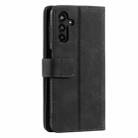 For Samsung Galaxy S25+ 5G Nine Card Zipper Bag Leather Phone Case with Lanyard(Black) - 3
