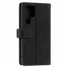 For Samsung Galaxy S25 Ultra 5G Nine Card Zipper Bag Leather Phone Case with Lanyard(Black) - 3