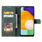 For Samsung Galaxy S25 5G Nail Skin Feel Stitching Calf Texture Leather Phone Case(Green) - 3