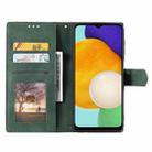 For Samsung Galaxy S25+ 5G Nail Skin Feel Stitching Calf Texture Leather Phone Case(Green) - 3