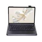 For Huawei MatePad Pro 12.2 Ultra-thin Detachable Bluetooth Keyboard Leather Tablet Case(Black) - 2