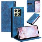 For Xiaomi 14T Totem Embossed Magnetic Leather Phone Case(Blue) - 1