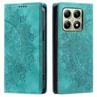 For Xiaomi 14T Totem Embossed Magnetic Leather Phone Case(Green) - 2