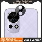 For Huawei nova 12 / nova 13 imak Rear Camera Lens Glass Film Black Version - 3