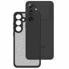 For Samsung Galaxy S24 FE 5G imak UX-9B Series Four Corners Tiny Airbag Shockproof Phone Case(Black) - 1