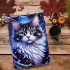 For Samsung Galaxy Tab A8 10.5 2021 Painted Pattern Leather Tablet Case(Tabby Cat) - 2