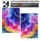 For Samsung Galaxy Tab A9 Painted Pattern Leather Tablet Case(Marble) - 3