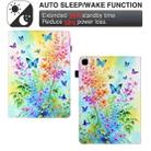 For Samsung Galaxy Tab S6 Lite 2020 Painted Pattern Leather Tablet Case(Colorful Flowers) - 3