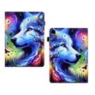 For Samsung Galaxy Tab A7 Lite Painted Pattern Leather Tablet Case(Star Wolf) - 3