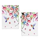 For Samsung Galaxy Tab A 10.1 2019 Painted Pattern Leather Tablet Case(Flowers Bird) - 3