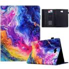 For Samsung Galaxy Tab A 10.1 2016 Painted Pattern Leather Tablet Case(Marble) - 1