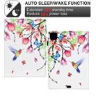 For iPad Air 11 2024 Painted Pattern Leather Tablet Case(Flowers Bird) - 3