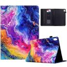 For iPad mini 2021 Painted Pattern Leather Tablet Case(Marble) - 1