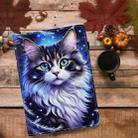 For iPad mini 2021 Painted Pattern Leather Tablet Case(Tabby Cat) - 2