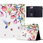 For Amazon Kindle 11th 2022 Painted Pattern Leather Tablet Case(Flowers Bird) - 1