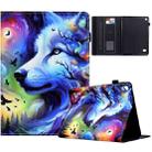 For Amazon Kindle Fire 7 2015 Painted Pattern Leather Tablet Case(Star Wolf) - 1