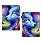 For Amazon Kindle Fire 7 2015 Painted Pattern Leather Tablet Case(Star Wolf) - 3