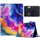 For Amazon Kindle Fire 7 2022 Painted Pattern Leather Tablet Case(Marble) - 1