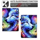 For Amazon Kindle Paperwhite 2 Painted Pattern Leather Tablet Case(Star Wolf) - 3