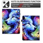 For Lenovo Tab M9 Painted Pattern Leather Tablet Case(Star Wolf) - 3