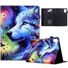 For Lenovo Tab Tab M11 Painted Pattern Leather Tablet Case(Star Wolf) - 1