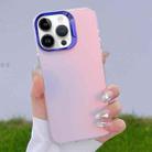 For iPhone 14 Pro Max Color Plating Discoloration PC Phone Case(Purple) - 1