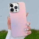 For iPhone 13 Pro Max Color Plating Discoloration PC Phone Case(Silver) - 1