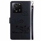 For Xiaomi 13T / 13T Pro Cute Cats RFID Leather Phone Case(Black) - 3