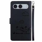 For OnePlus Nord 4 Cute Cats RFID Leather Phone Case(Black) - 3