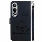 For OnePlus Nord CE4 5G Cute Cats RFID Leather Phone Case(Black) - 3